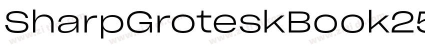 SharpGroteskBook25 R字体转换